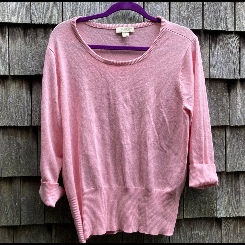 Appleseeds sweater size petite